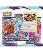 Pokémon Sword and Shield - Chilling Reign 3 Pack Blister - Eevee